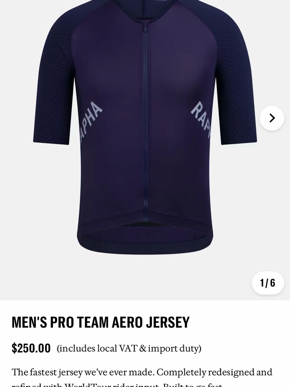 Rapha Men's Pro Team Aero Jersey - Dark Green